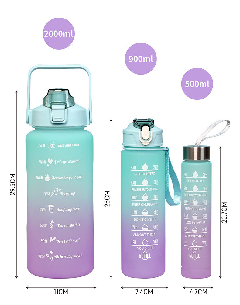 3 in1 Big Bottle, Set of 3 Bottles