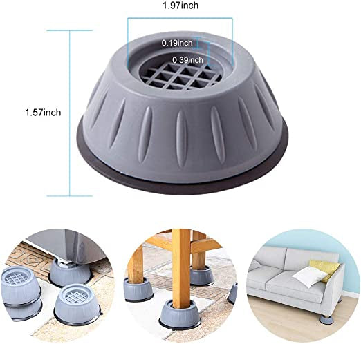 Anti Vibration Pads for Washing Machine (4Pcs) FOR ANTI SHAKING OF WASHING MACHINE