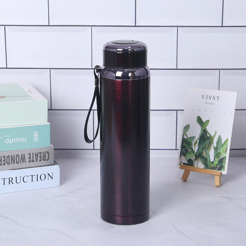 Double Lining Stainless Steel Leakproof Vacuum Insulated Bottle - 1Liter Capacity