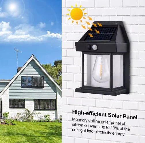 Set of 2 Solar Smart Light – Automatic Charging & Night Glow - 2 PCS
