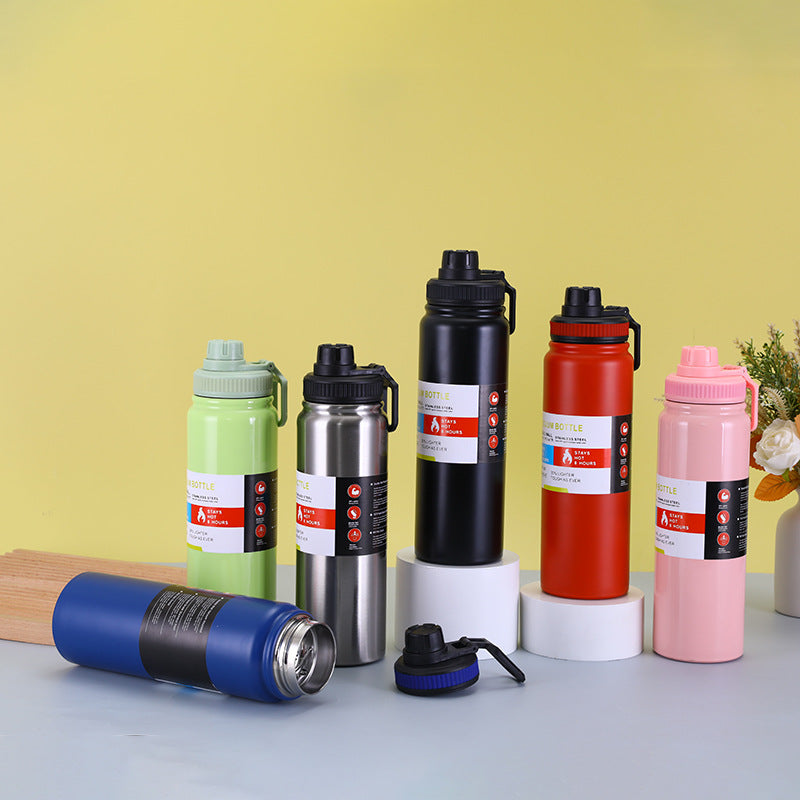 Double Lining Stainless Steel Leakproof Vacuum Insulated Bottle - 1000 ML