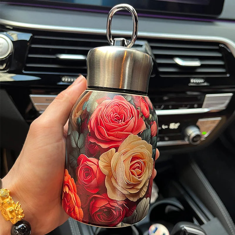 Kutty Stainless Steel Vacuum Bottle | Double Wall Insulated Hot & Cold Water Bottle | Leak-Proof Travel Flask