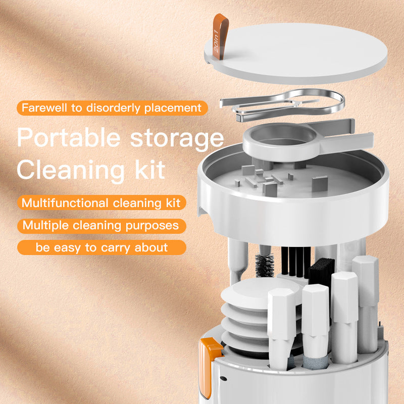 20-in-1 Multi Cleaner Kit – All-in-One Cleaning Tool for Electronics & Accessories
