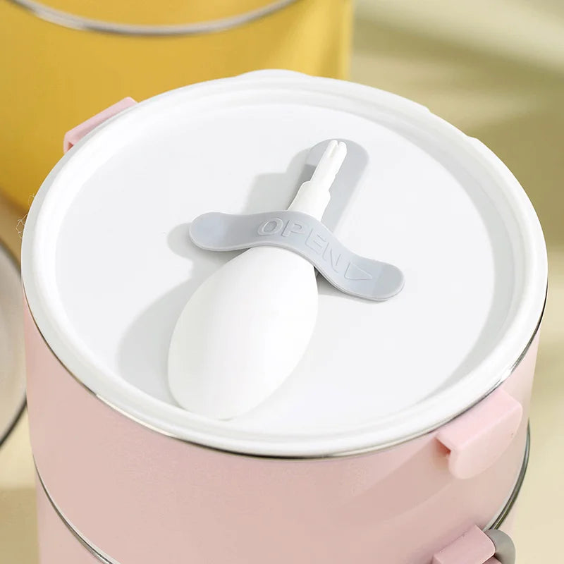 Chop & Hopp Stainless Steel Lunch Box – Fresh, Strong & Ready to Go