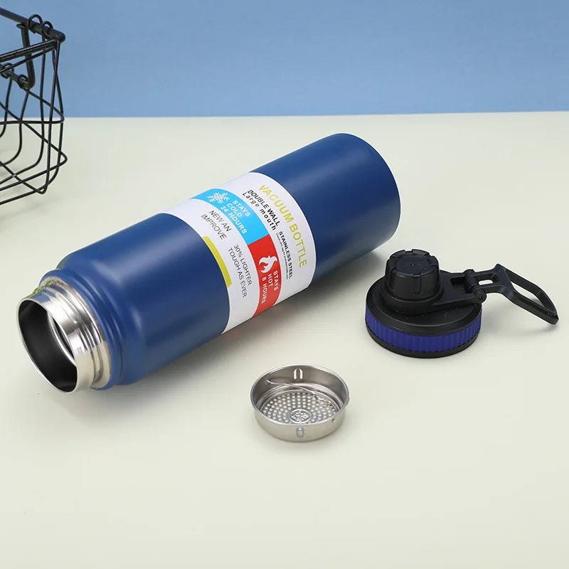 Double Lining Stainless Steel Leakproof Vacuum Insulated Bottle - 1000 ML