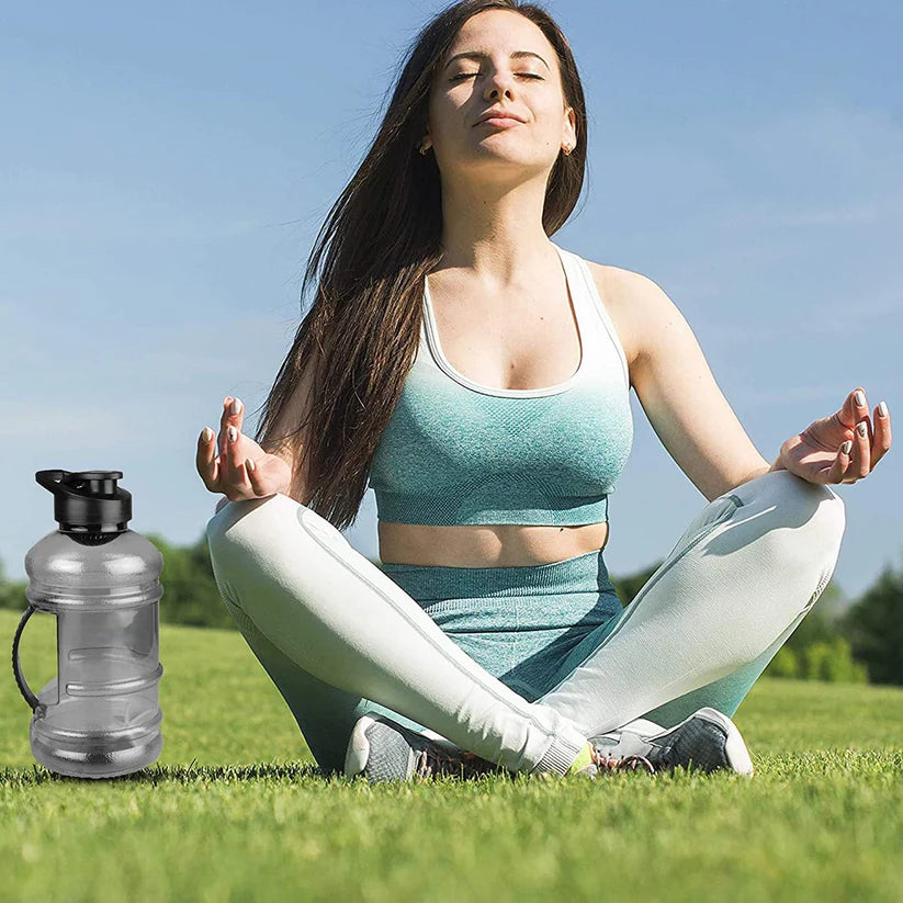 1500ml Gallon Water Bottle – Large Capacity, Leak-Proof, Reusable Hydration Jug