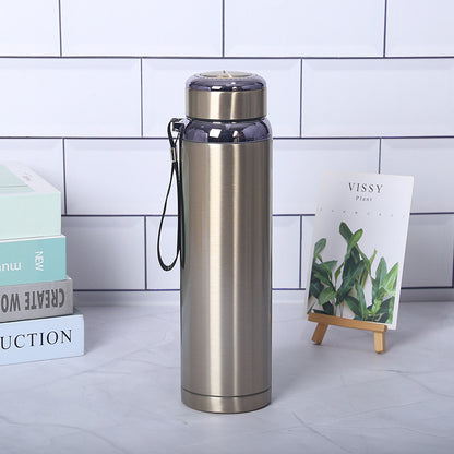 Double Lining Stainless Steel Leakproof Vacuum Insulated Bottle - 1Liter Capacity