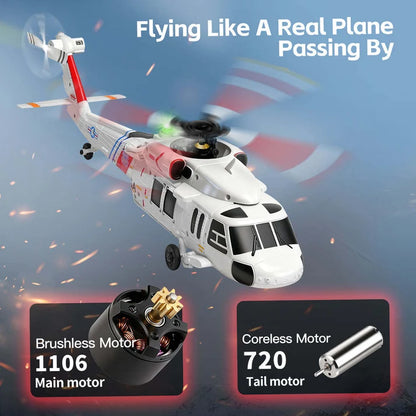 WLToys K270 Black Hawk Helicopter 4 Channel Four-Rotor Optical Flow Brushless Version