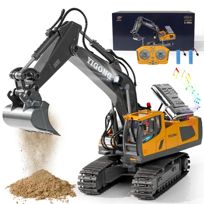 1:24 11-Channel Remote Control (R/C) Excavator