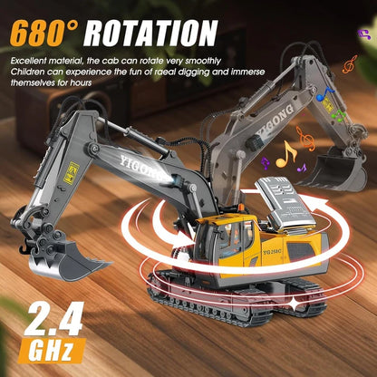 1:24 11-Channel Remote Control (R/C) Excavator