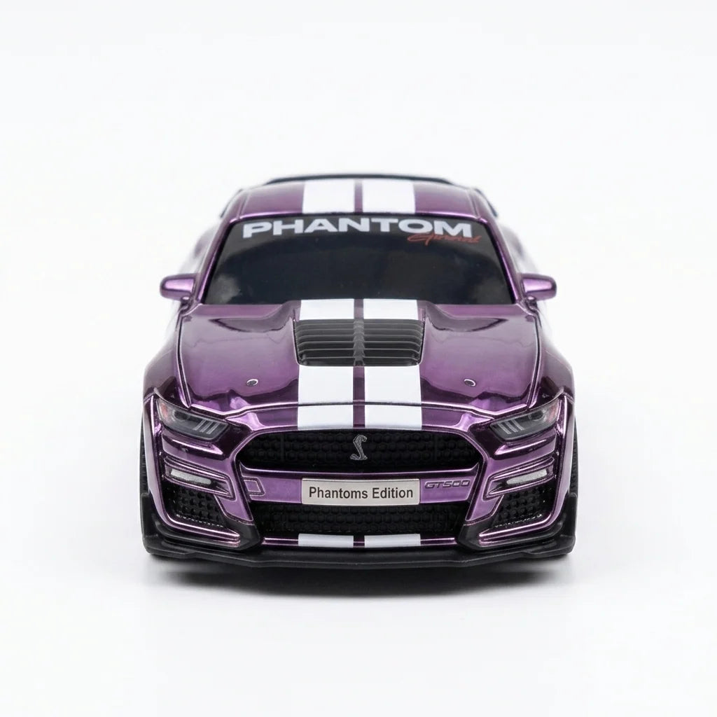 Whoosh 1:43 Scale 4WD RC Drift Car | 2.4GHz Remote Control Racing Car with LED Lights – Purple Edition
