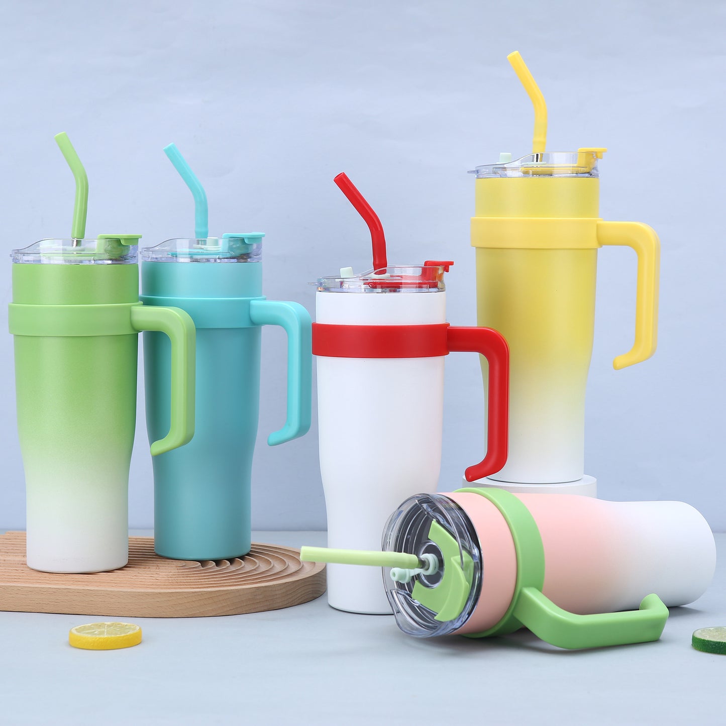 SleekSip Stainless Steel 1200ml Tumbler for Office & Travel with Stain Steel Straw Straw