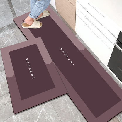 Long Kitchen & Door Silicone Mat Combo Set – Non-Slip, Waterproof, Heat Resistant, Easy-Clean Leg Protective Mats