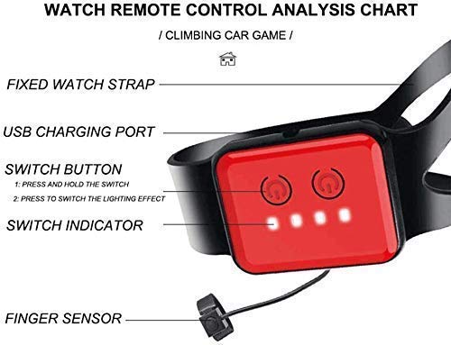 360° Rotation Gesture Sensing RC Stunt Car