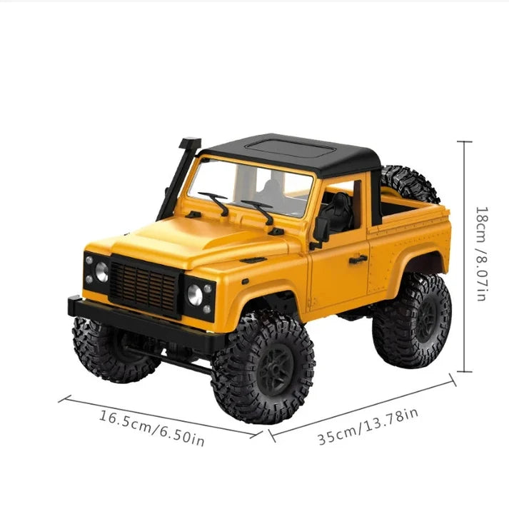 MN Model MN91 Land Rover 1:12 4WD RC Racing Car with Metal Chassis