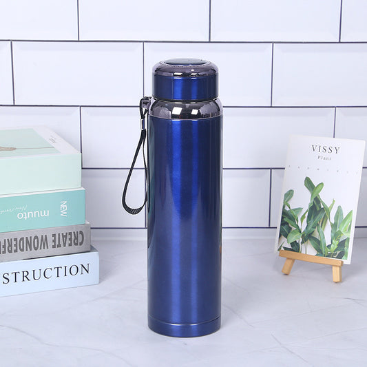 Double Lining Stainless Steel Leakproof Vacuum Insulated Bottle - 1Liter Capacity