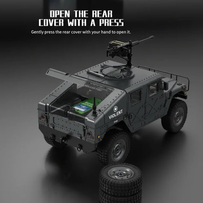 JJRC C8835 1:16 4WD RC Military Jeep with LED Lights