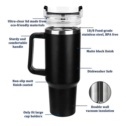 1200 ml Stainless Steel Insulated Tumbler – Large Capacity, Leak-Proof, Keeps Drinks Hot & Cold