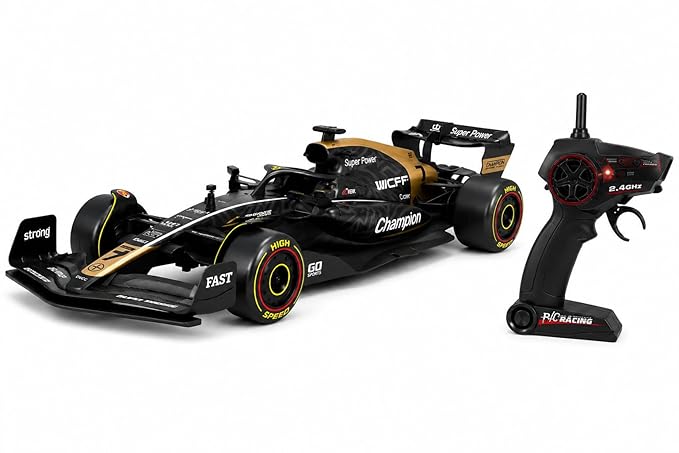 Jimyog 1:10 F1 APXGP RC Racing Car High Speed 15KM/H with Simulation sounds and a 2.4GHz Controller