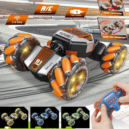 360° Rotation Gesture Sensing RC Stunt Car