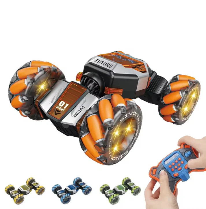 360° Rotation Gesture Sensing RC Stunt Car