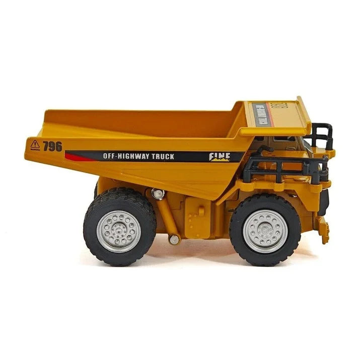 TRASPED 1:64 Mini RC Alloy Dump Truck