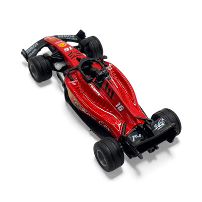 Trasped Micro F1-Style RC Race Car RED | 2.4GHz Remote Control Toy