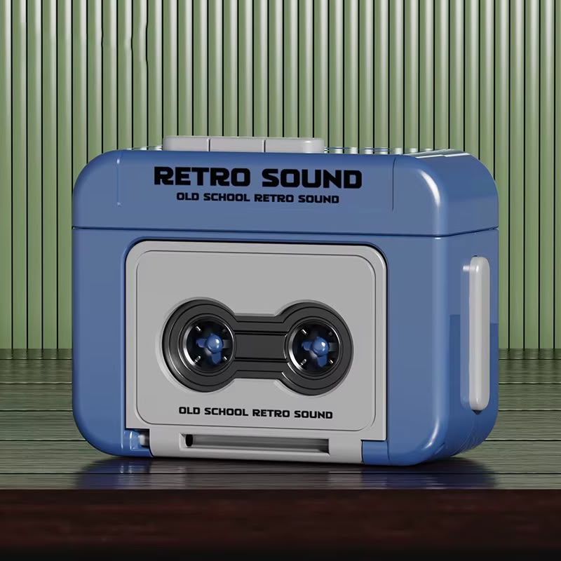 Retro Tape recorder Keychain