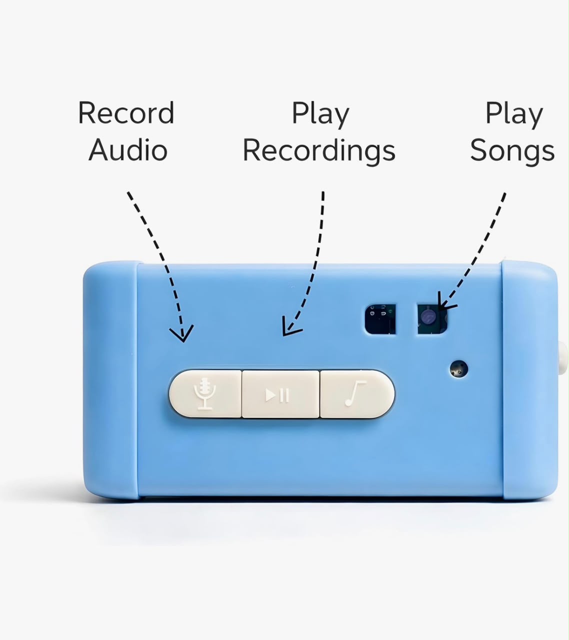 Retro Tape recorder Keychain