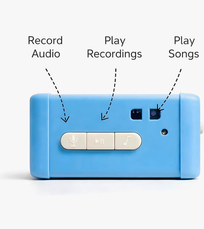 Retro Tape recorder Keychain