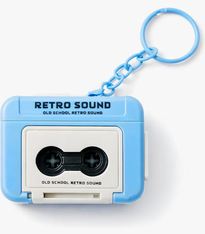 Retro Tape recorder Keychain