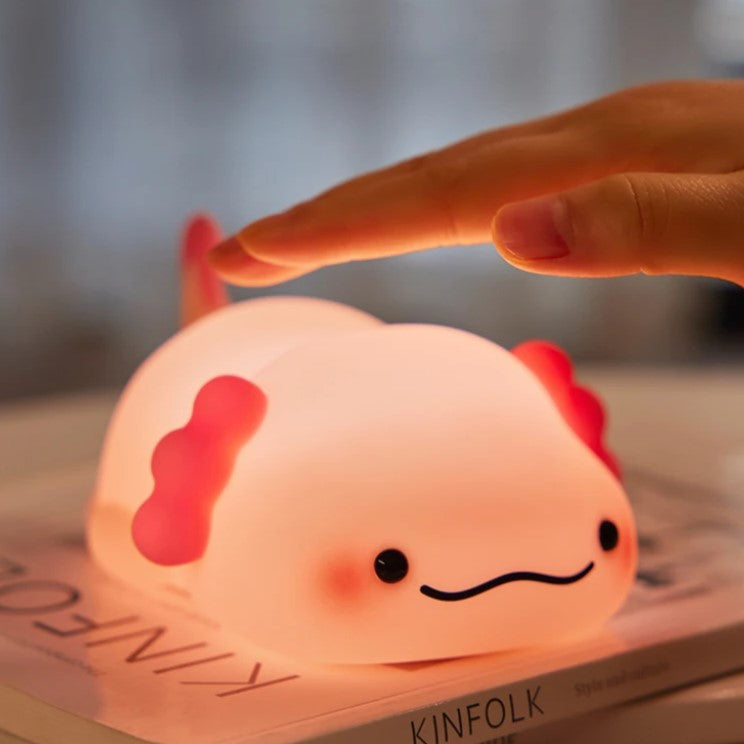 DreamLotl Silicone Axolotl Night Lamp
