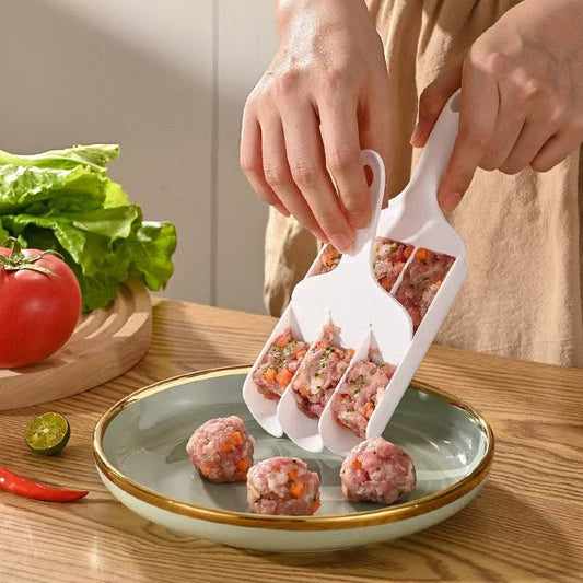 Food Ball Maker – Easy & Quick Tool for Perfect Meatballs, Rice Balls & More