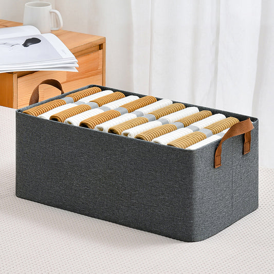 Foldable Cloth Storage Basket – Lightweight, Spacious & Space-Saving Organizer