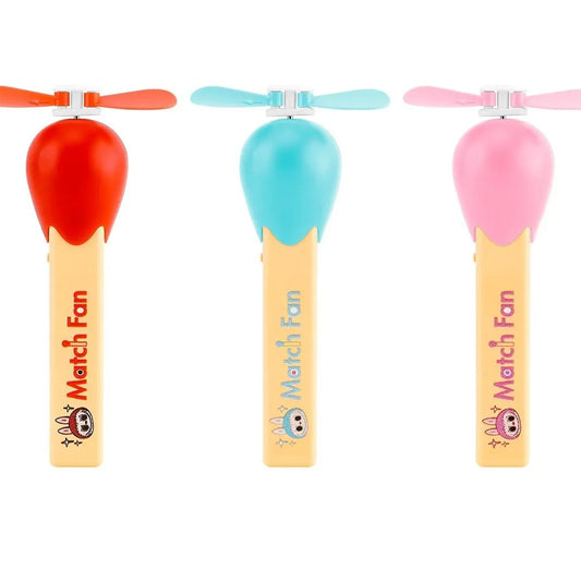 Mini Matchstick Breeze Fan – Tiny Size, Cool Surprise!