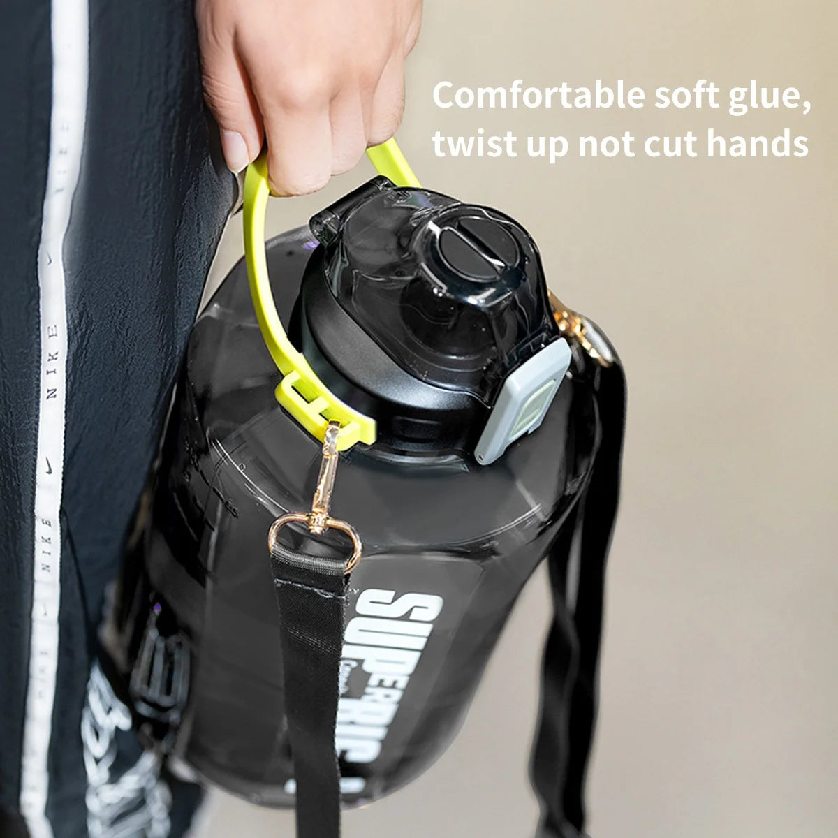 Super Big 1.5L Hydration Bottle – More Sip, More Power