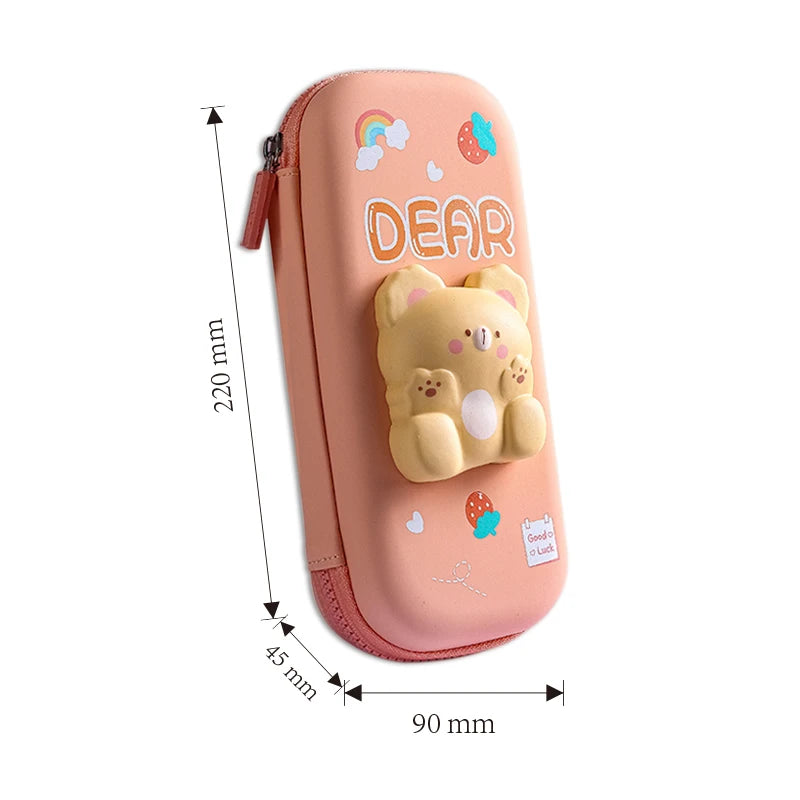 Kawaii 3D Squishy Pouch – Cute, Soft & Super Squeezable