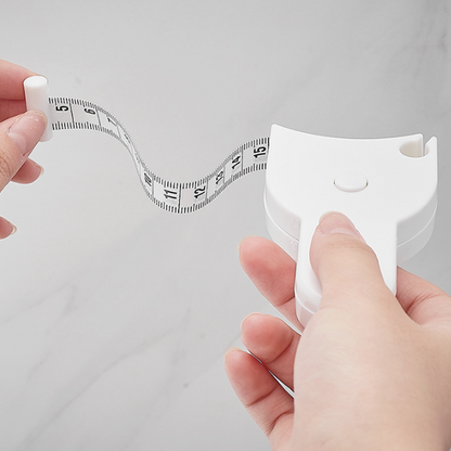 Body Fitness Measuring Tape – Retractable, Flexible Tape for Accurate Body Measurements