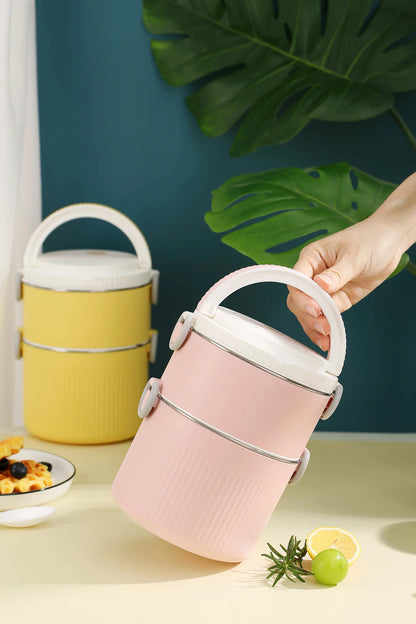 Chop & Hopp Stainless Steel Lunch Box – Fresh, Strong & Ready to Go