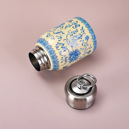 Kutty Stainless Steel Vacuum Bottle | Double Wall Insulated Hot & Cold Water Bottle | Leak-Proof Travel Flask