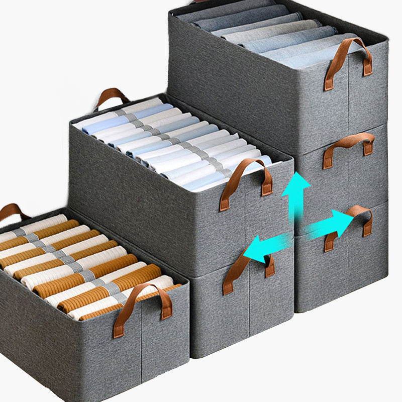 Foldable Cloth Storage Basket – Lightweight, Spacious & Space-Saving Organizer