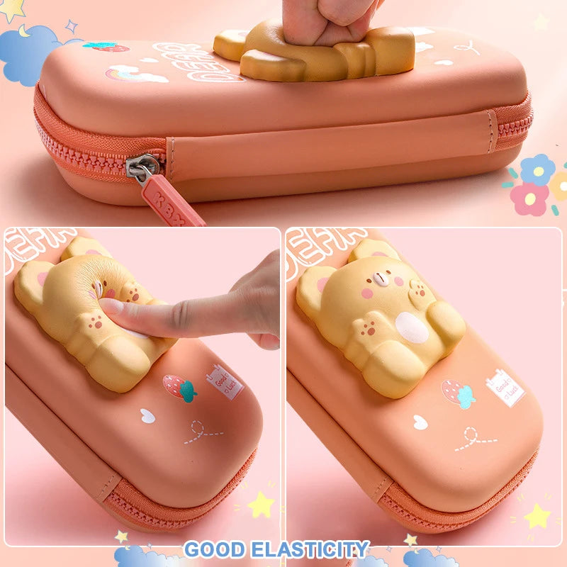 Kawaii 3D Squishy Pouch – Cute, Soft & Super Squeezable