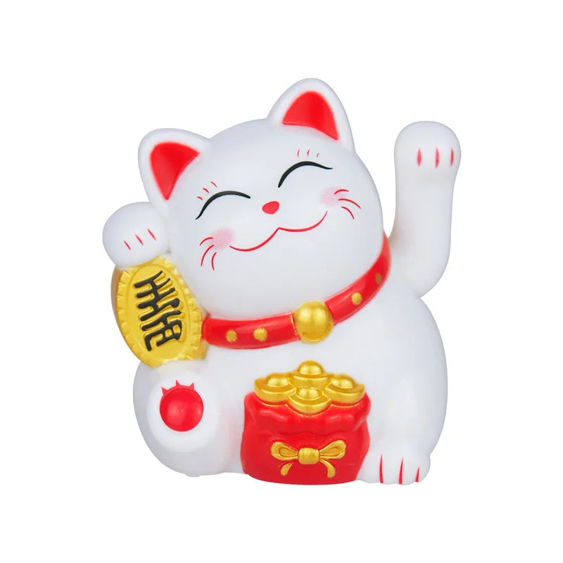 Solar Fortune Cat – Waving in Good Luck & Sunshine