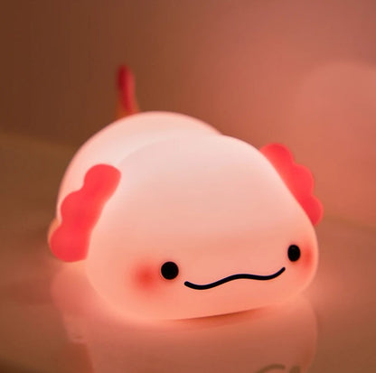 DreamLotl Silicone Axolotl Night Lamp
