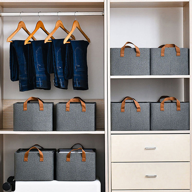 Foldable Cloth Storage Basket – Lightweight, Spacious & Space-Saving Organizer