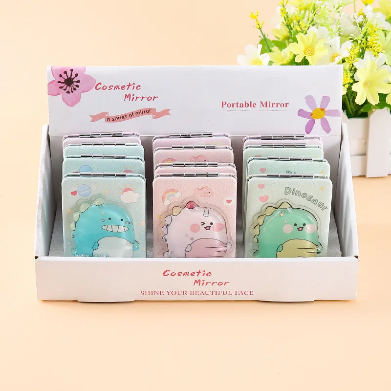 Peppy Peacock Pocket Mirror – Double Zoom, Double Charm