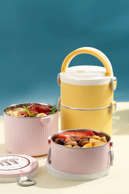 Chop & Hopp Stainless Steel Lunch Box – Fresh, Strong & Ready to Go