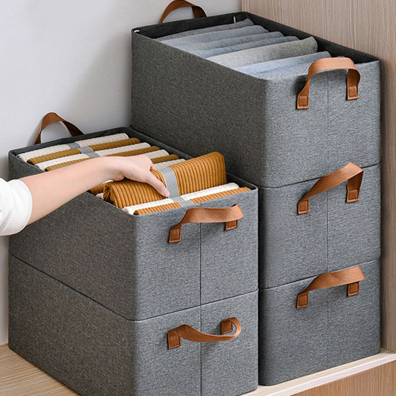 Foldable Cloth Storage Basket – Lightweight, Spacious & Space-Saving Organizer