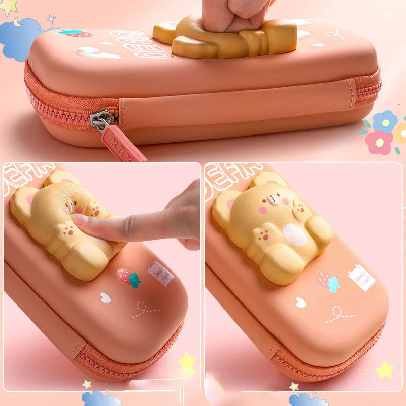 Kawaii 3D Squishy Pouch – Cute, Soft & Super Squeezable