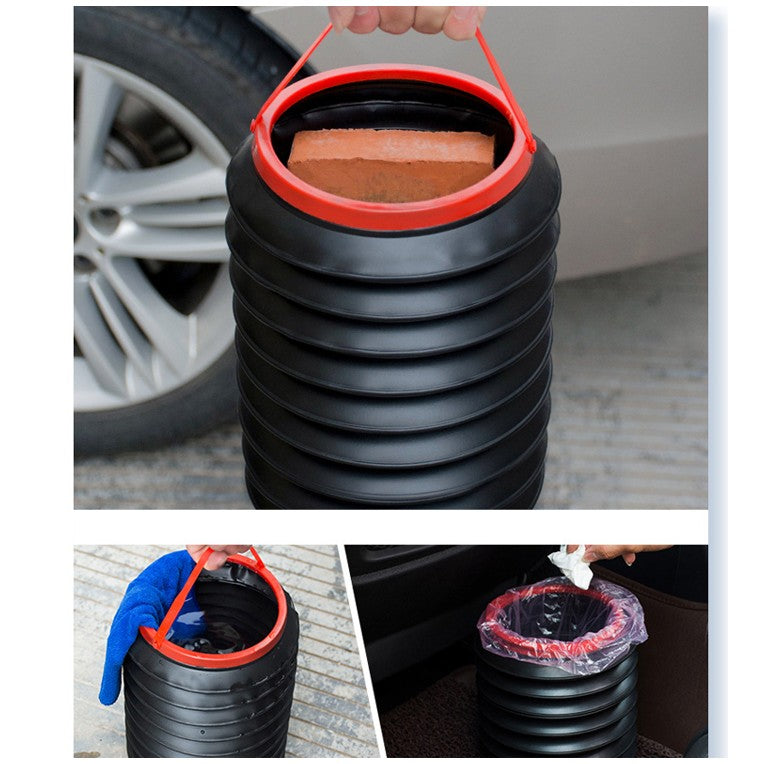 Foldable Plastic Dustbin – Space-Saving, Durable & Multipurpose Waste Bin
